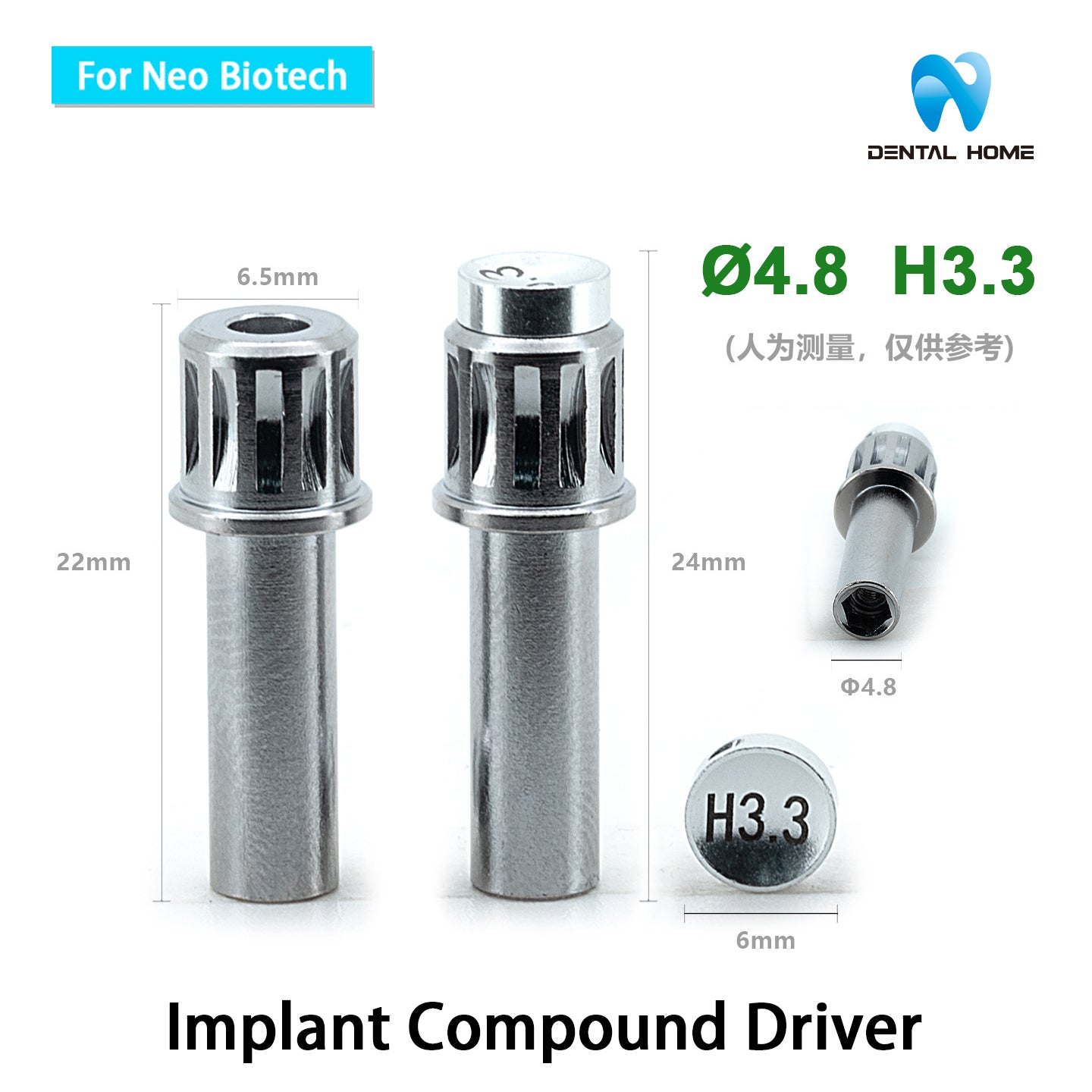 For Neo Biotech Implant Driver / Ratchet Driver / Multi unit Hex Driver / BaLL Abutment Driver / Hand Driver / Lab hex driver / Locator Driver Locator