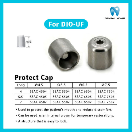 Healing Cap for DIO-UF System