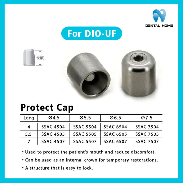 Healing Cap for DIO-UF System