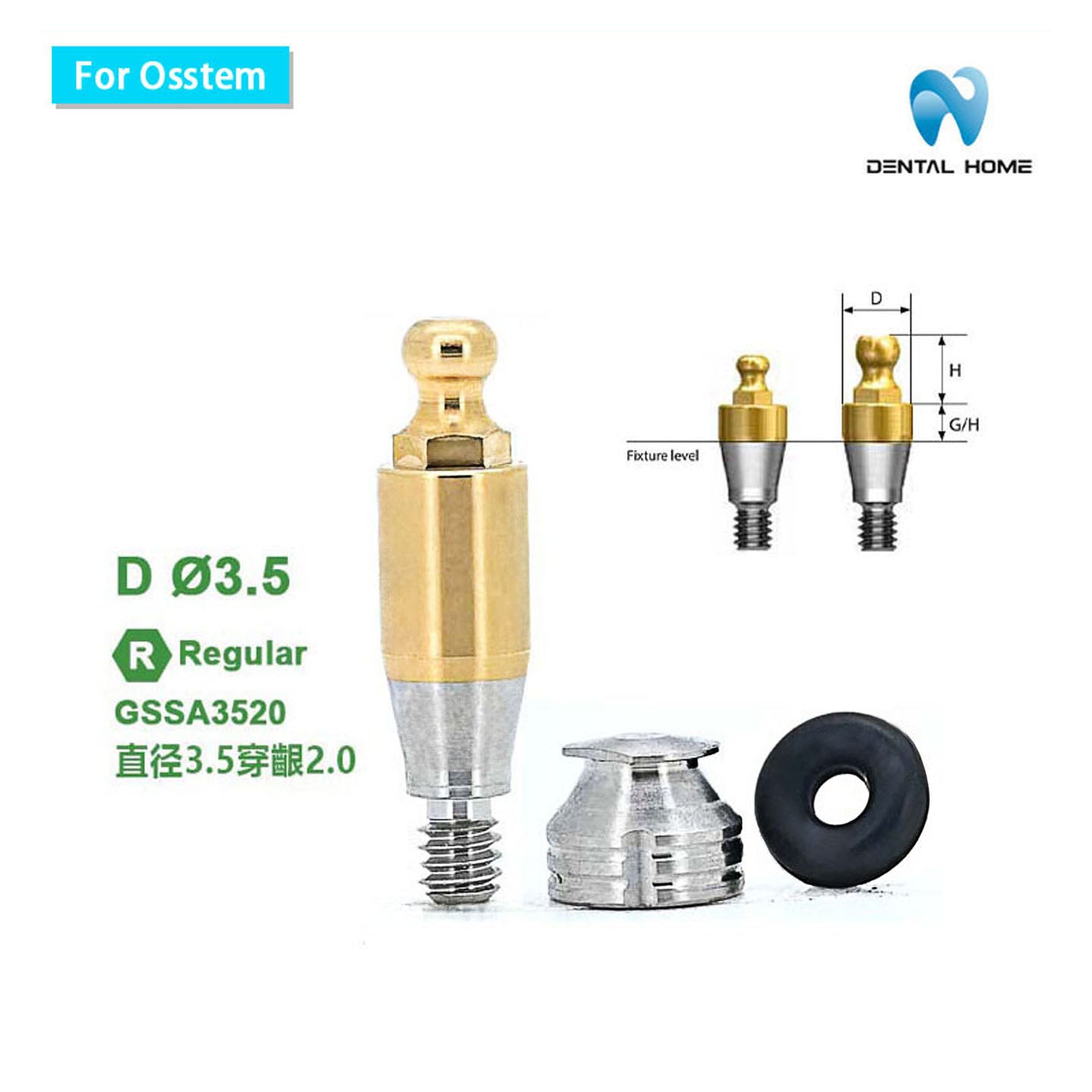 For Osstem Ball Abutment