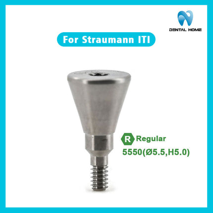 Подходит для формирователя десны Straumann ITl RC, заменителя дентального имплантата, защитного колпачка из титанового сплава