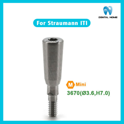 Подходит для формирователя десны Straumann ITl, позиционирующего винта NC, сменного имплантата, композитного защитного колпачка