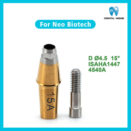 Подходит для готового углового абатмента Neobiotech, замена углового имплантата, титановая подложка
