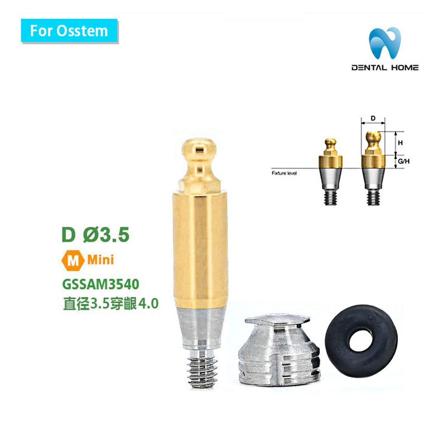 For Osstem Ball Abutment
