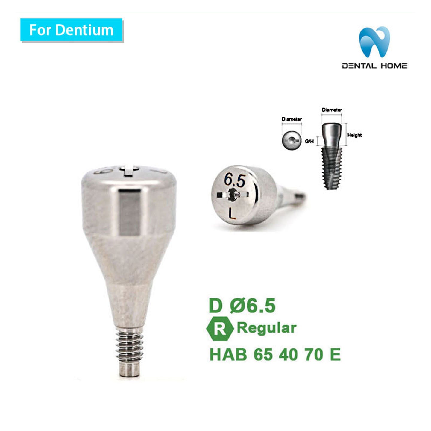 For Dentium Healing Abutment