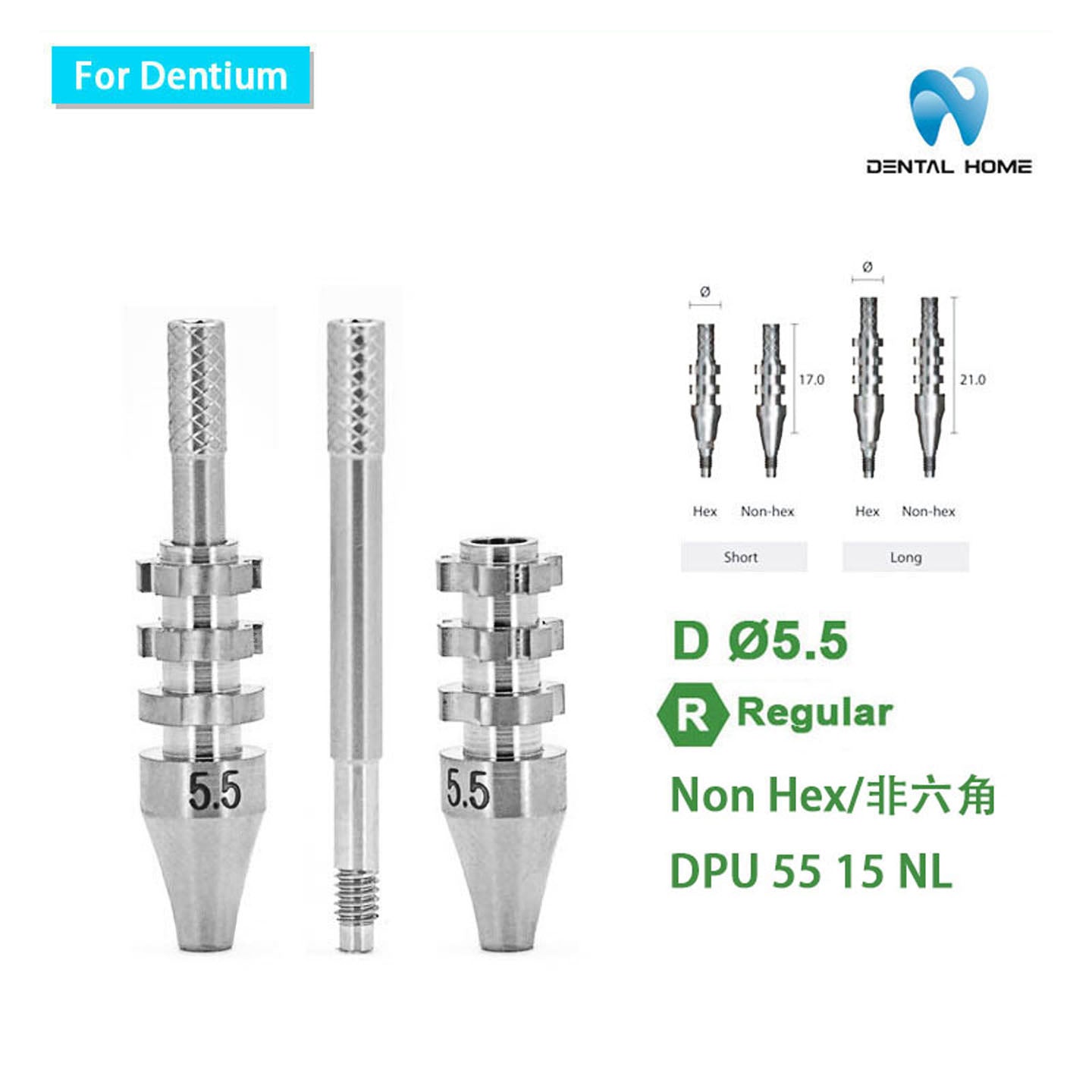 For Dentium Fixture Pick-up Impression Coping
