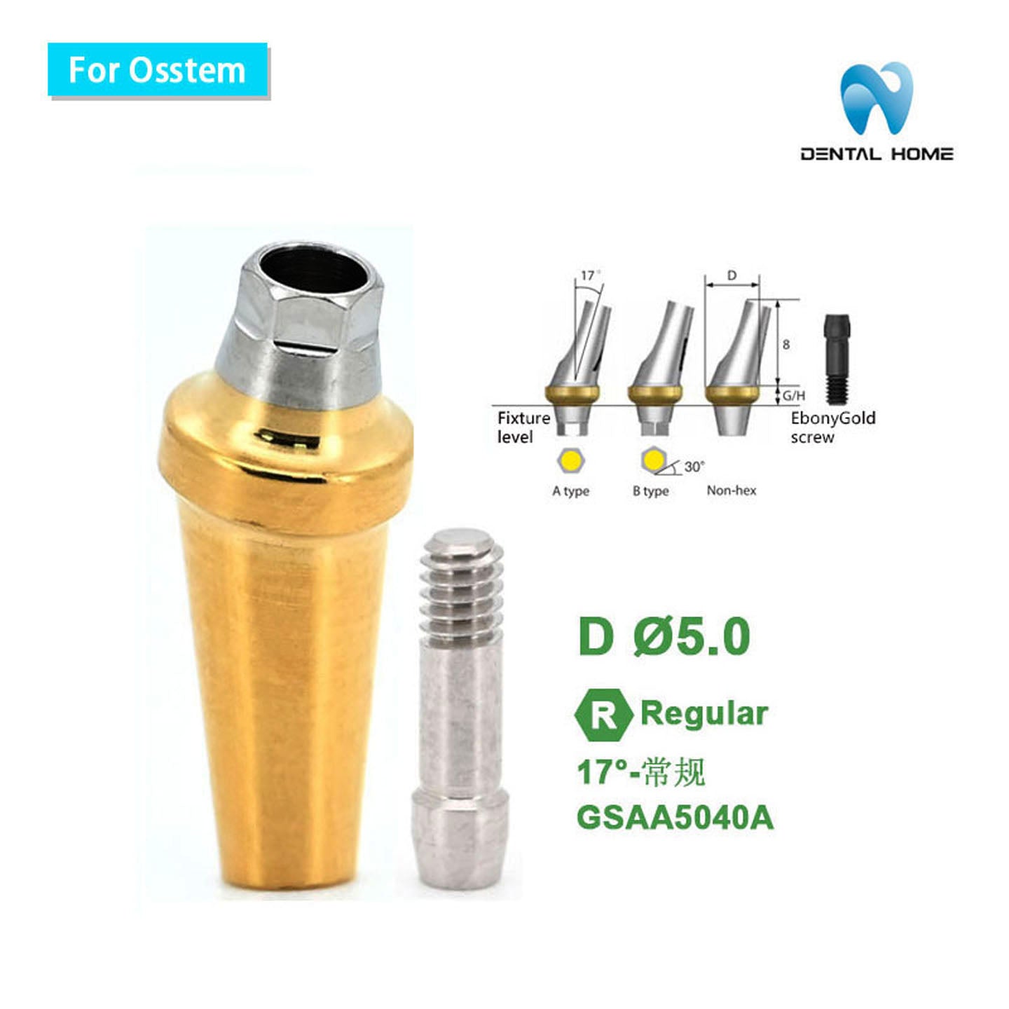 For Osstem Angled abutment