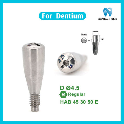 Подходит для замены имплантата с винтовым абатментом десны Dentium
