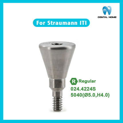 Подходит для формирователя десны Straumann ITl RC, заменителя дентального имплантата, защитного колпачка из титанового сплава