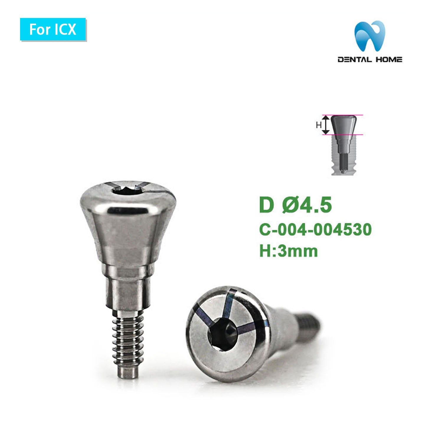 For ICX Healing Abutment
