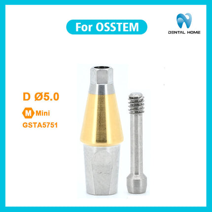 Подходит для готового прямого абатмента OSSTEM для реставрации одного зуба, сменного защитного колпачка с прямым углом
