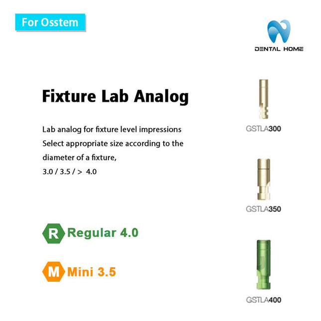 For OSSTEM Fixture Lab Analog