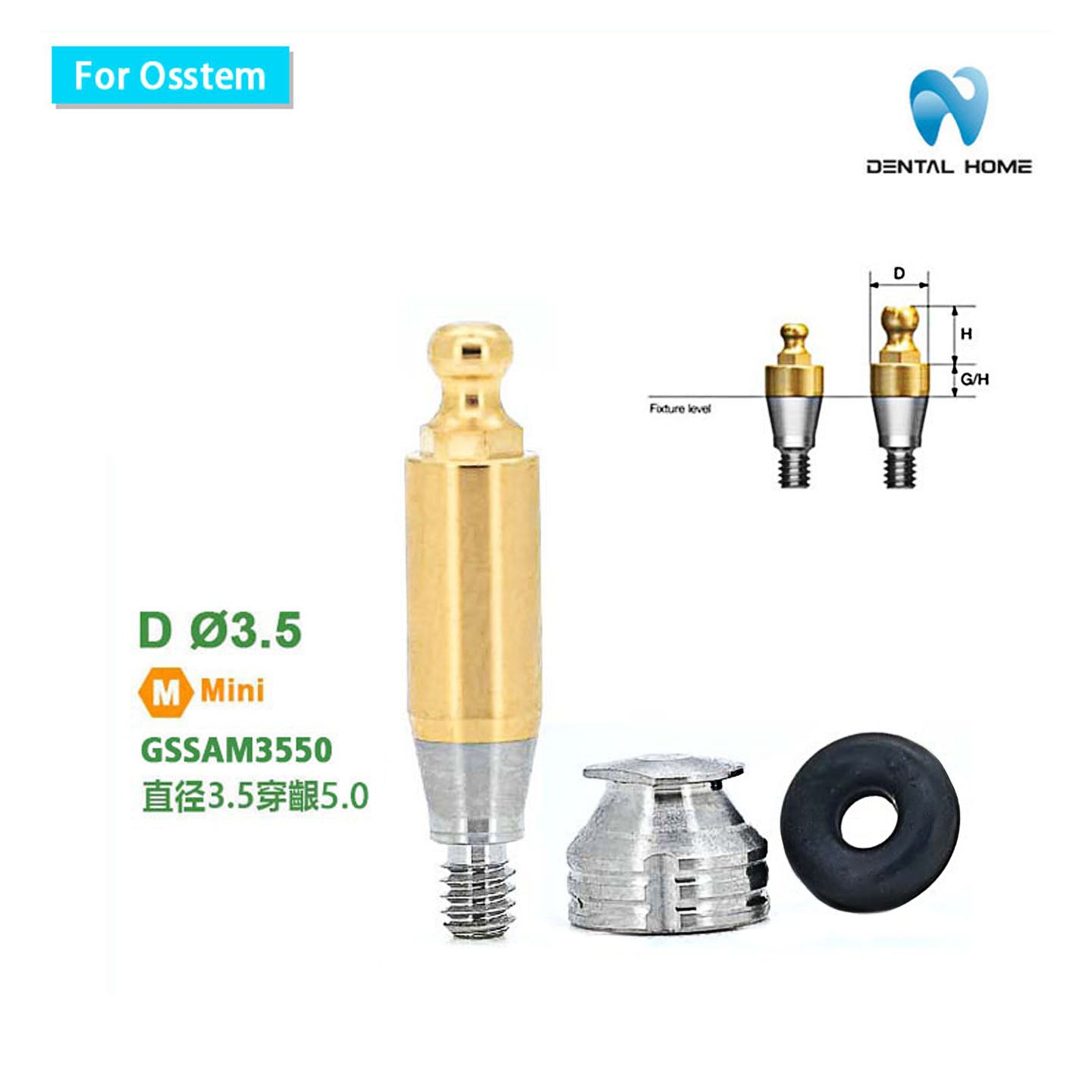 For Osstem Ball Abutment