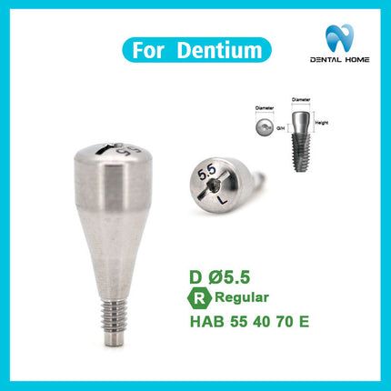 Подходит для замены имплантата с винтовым абатментом десны Dentium