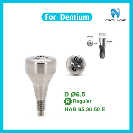 Подходит для замены имплантата с винтовым абатментом десны Dentium