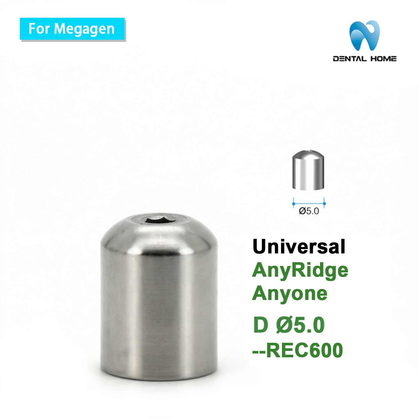 MegaGen Compatible Multi-Unit Healing Cap | AnyOne / AnyRidge S Type