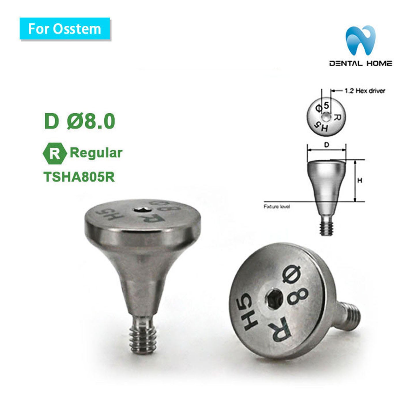 For OSSTEM Healing Abutment