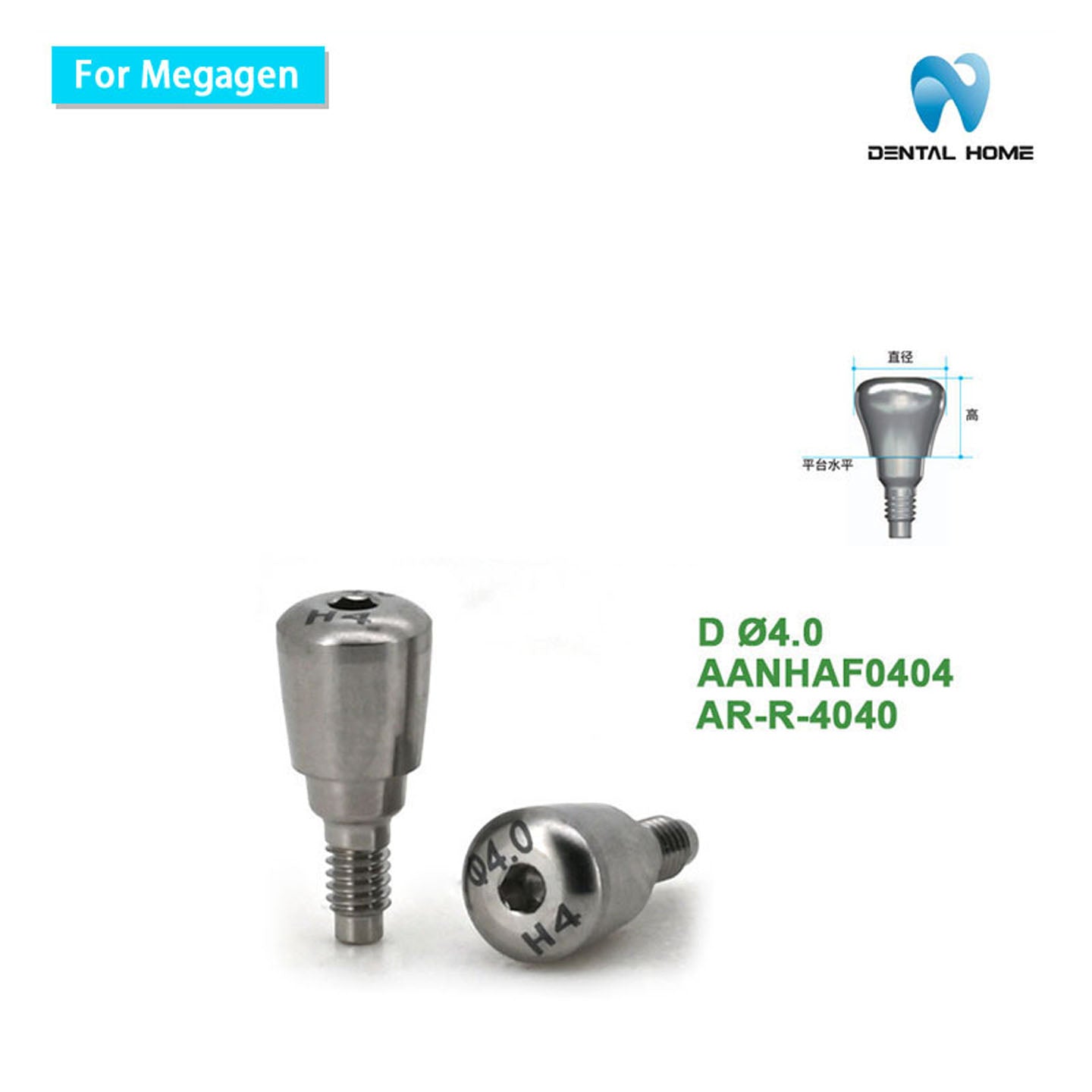 For Megagen Healing Abutment-AnyRidge