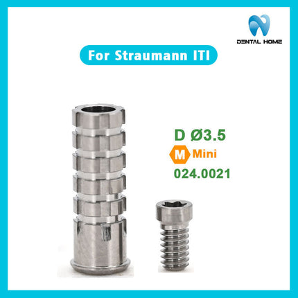 ストラウマンITlコンポジットテンポラリーアバットメントインプラント代替品コンポジット直角チタン合金ベース