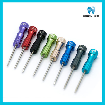 Dental Implant Laboratory Screwdriver- Complete Model Range