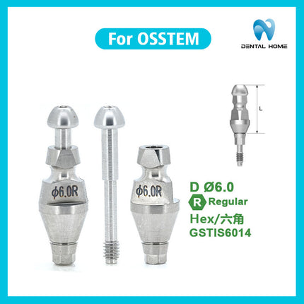 Подходит для стержня для слепка OSSTEM с закрытым ртом. Аксессуары для дентальных имплантатов.