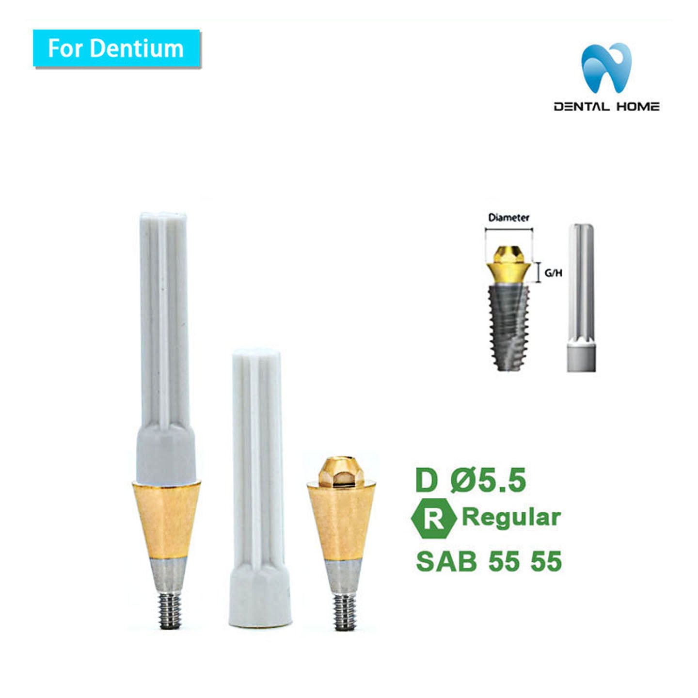 For Dentium Multi unit Straight Abutment