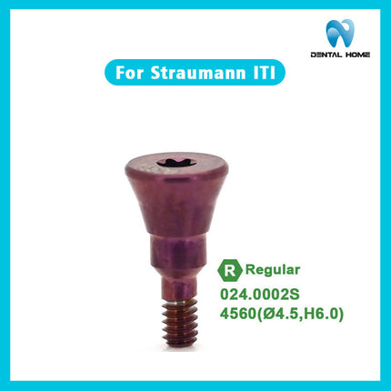Подходит для формирователя десны Straumann ITl RC, заменителя дентального имплантата, защитного колпачка из титанового сплава