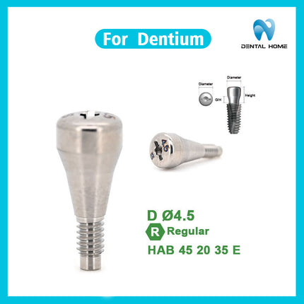 Подходит для замены имплантата с винтовым абатментом десны Dentium