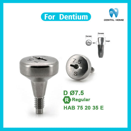 Подходит для замены имплантата с винтовым абатментом десны Dentium