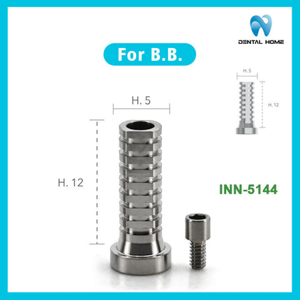 Suitable for B.B. titanium based composite temporary accessories
