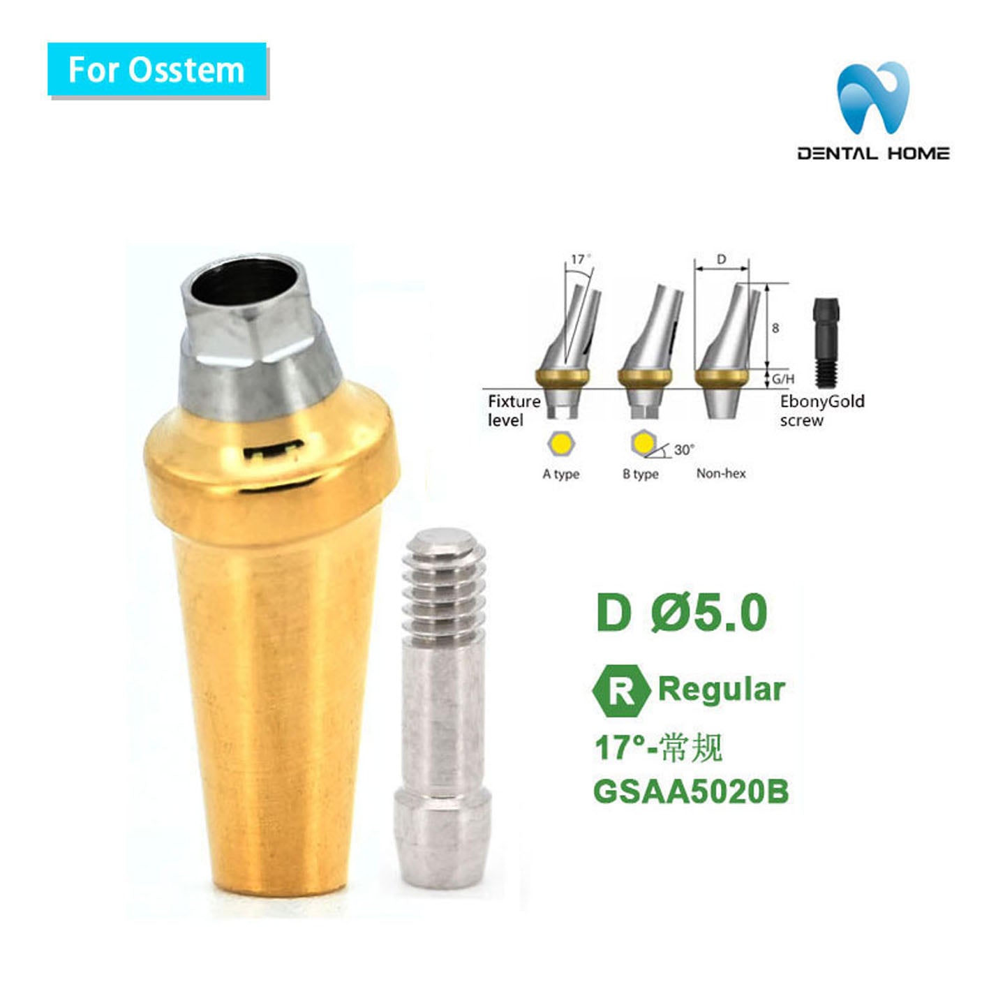 For Osstem Angled abutment