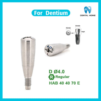 Подходит для замены имплантата с винтовым абатментом десны Dentium