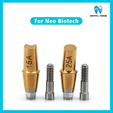 Подходит для готового углового абатмента Neobiotech, замена углового имплантата, титановая подложка