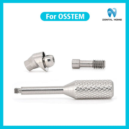 Подходит для немедленного ремонта угловых имплантатов с использованием композитного углового абатмента OSSTEM