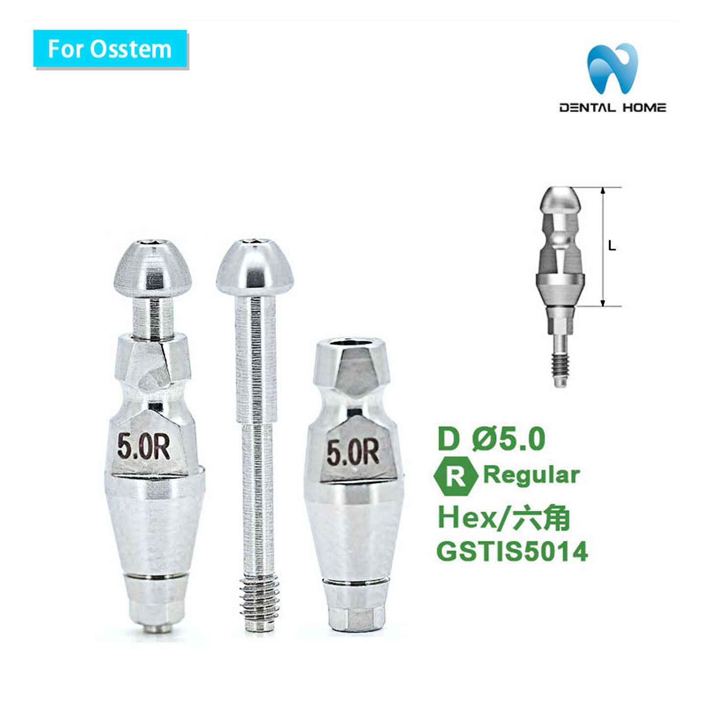 For OSSTEM Fixture Transfer Impression Coping