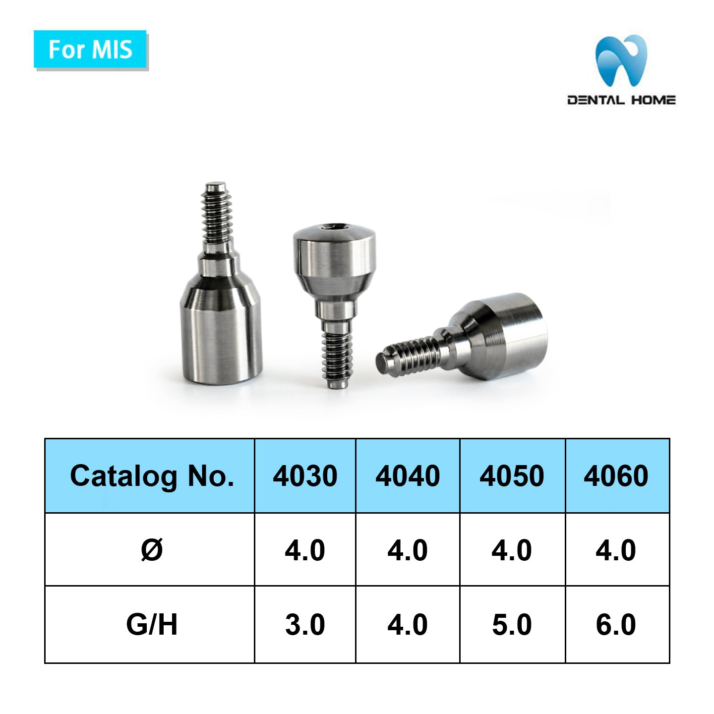 For MIS Healing Abutment