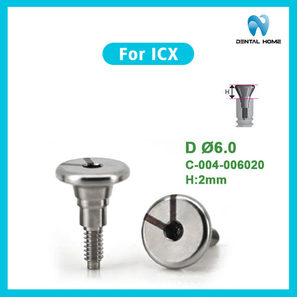Suitable for ICX healing table closure screws