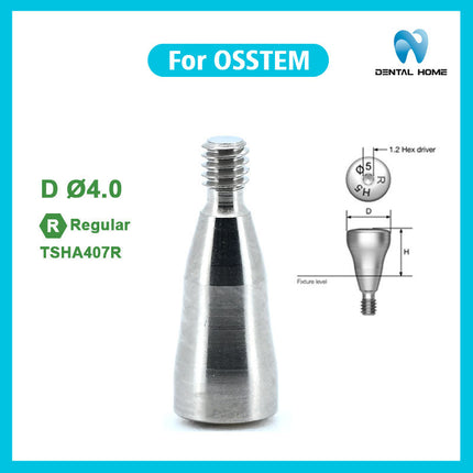 Подходит для абатмента OSSTEM Healing Abutment, сменного винта десны, защитного колпачка, переносного стержня, титановой колонны, титанового стержня