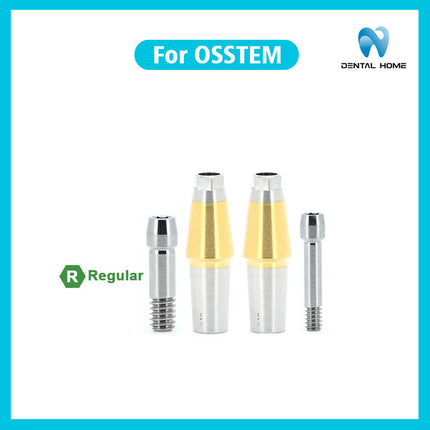 Подходит для готового прямого абатмента OSSTEM для реставрации одного зуба, сменного защитного колпачка с прямым углом