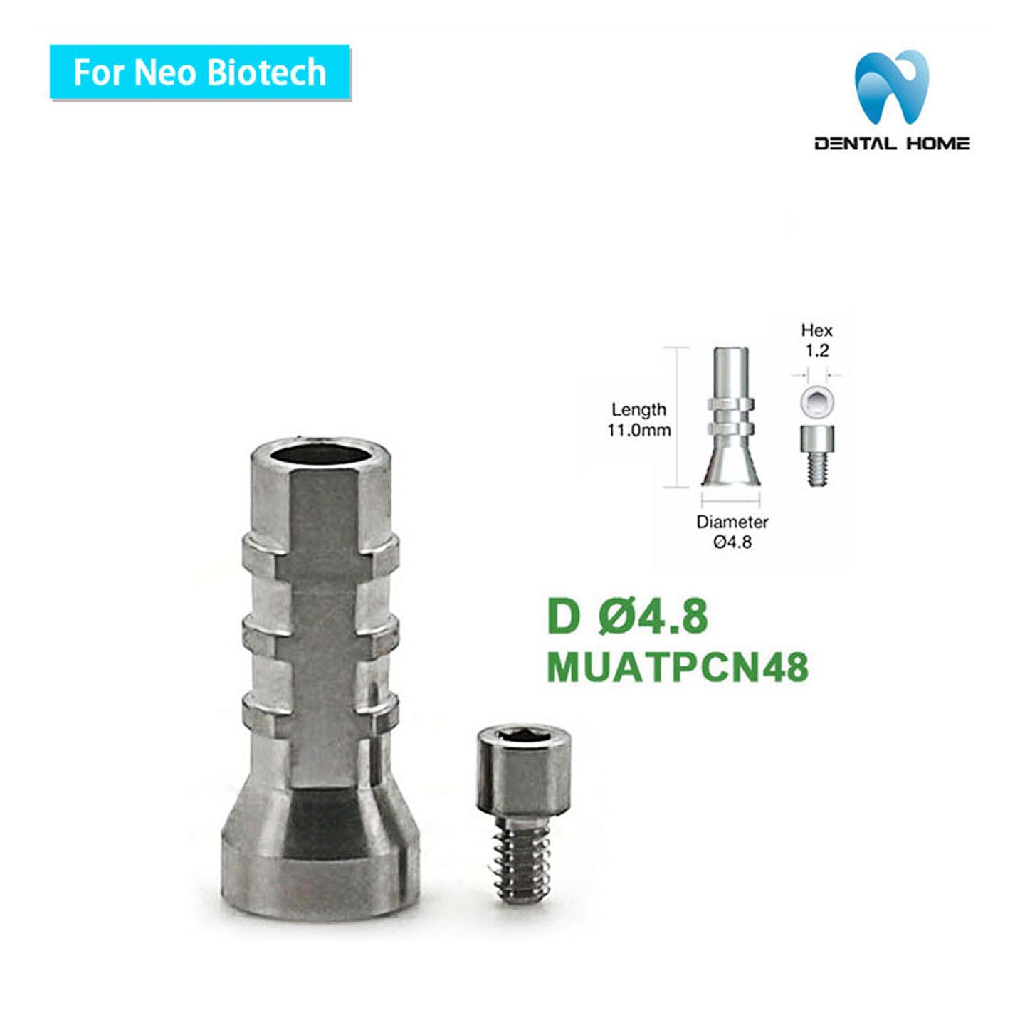 For Neobiotech Multi unit Temporary cylinder