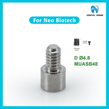 Подходит для композитного углового абатмента Neobiotech, замена опорного столба, защитный колпачок для основания