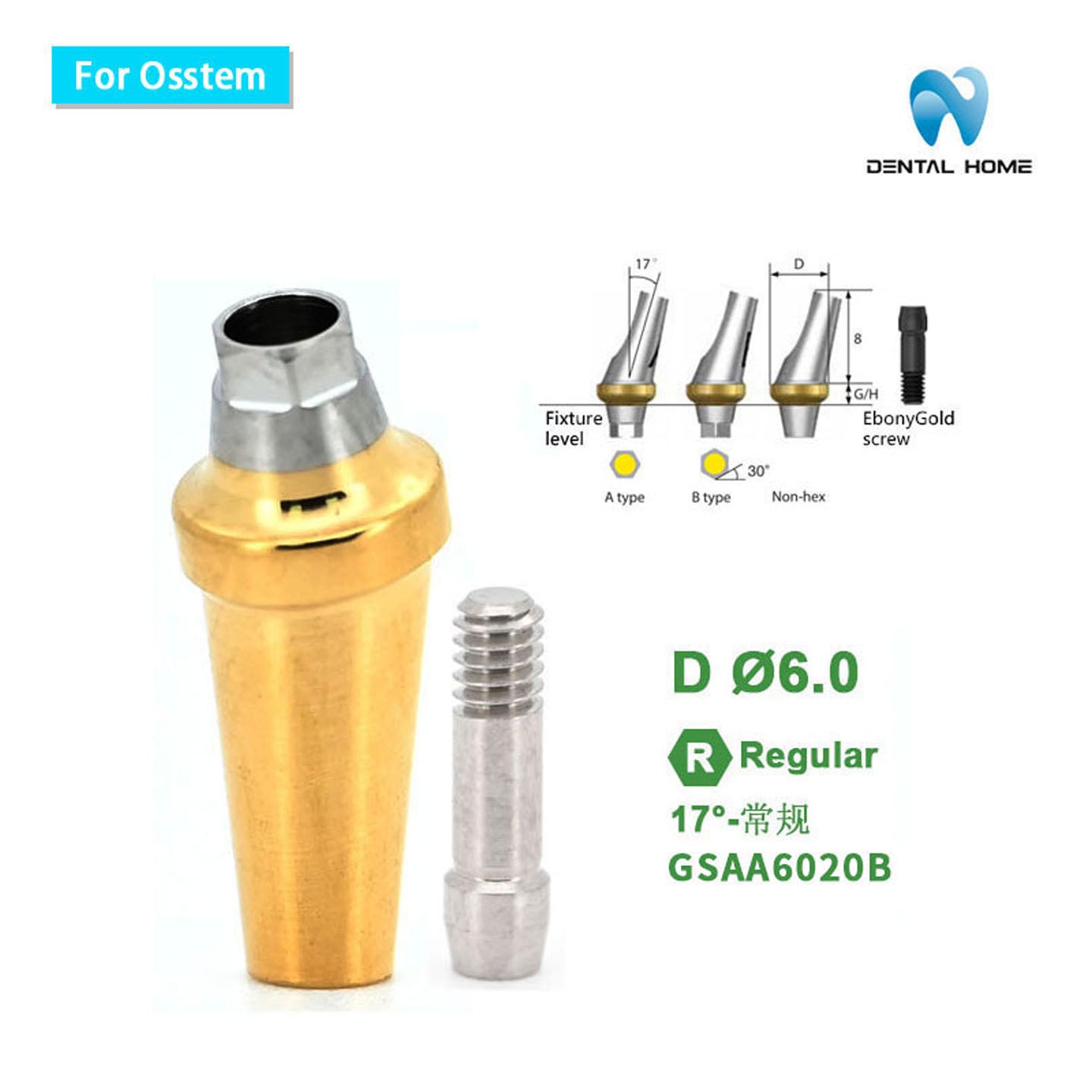 For Osstem Angled abutment