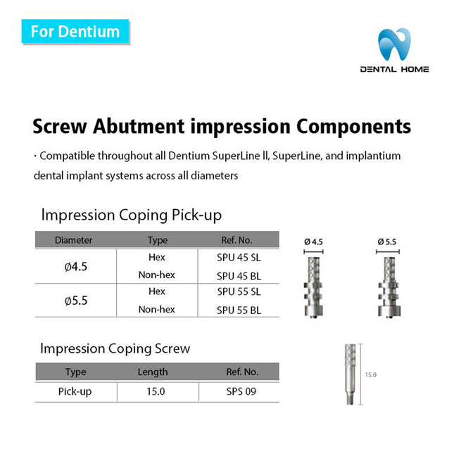 For Dentium Multi unit Pick-up ImpressionCoping