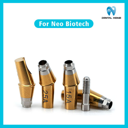 Подходит для готового углового абатмента Neobiotech, замена углового имплантата, титановая подложка