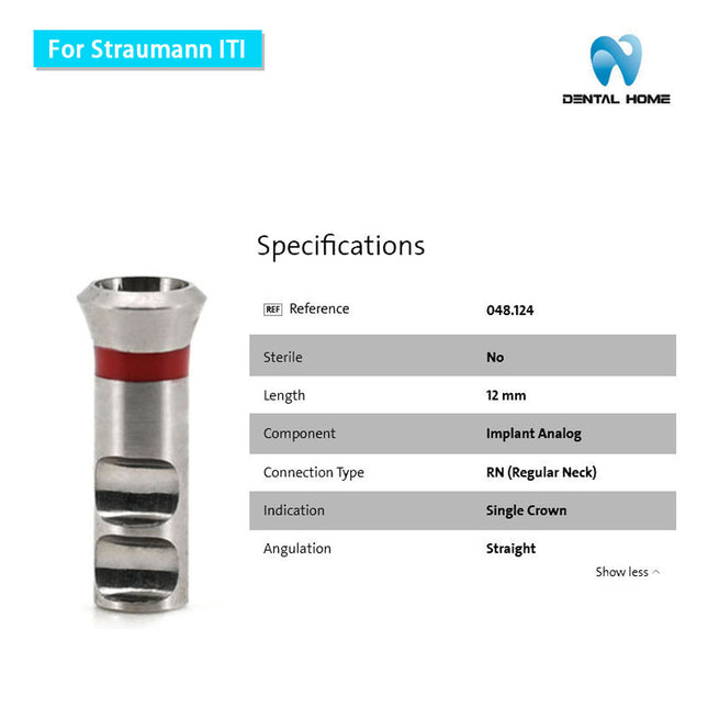 For Straumann ITl Fixture Lab Analog RN