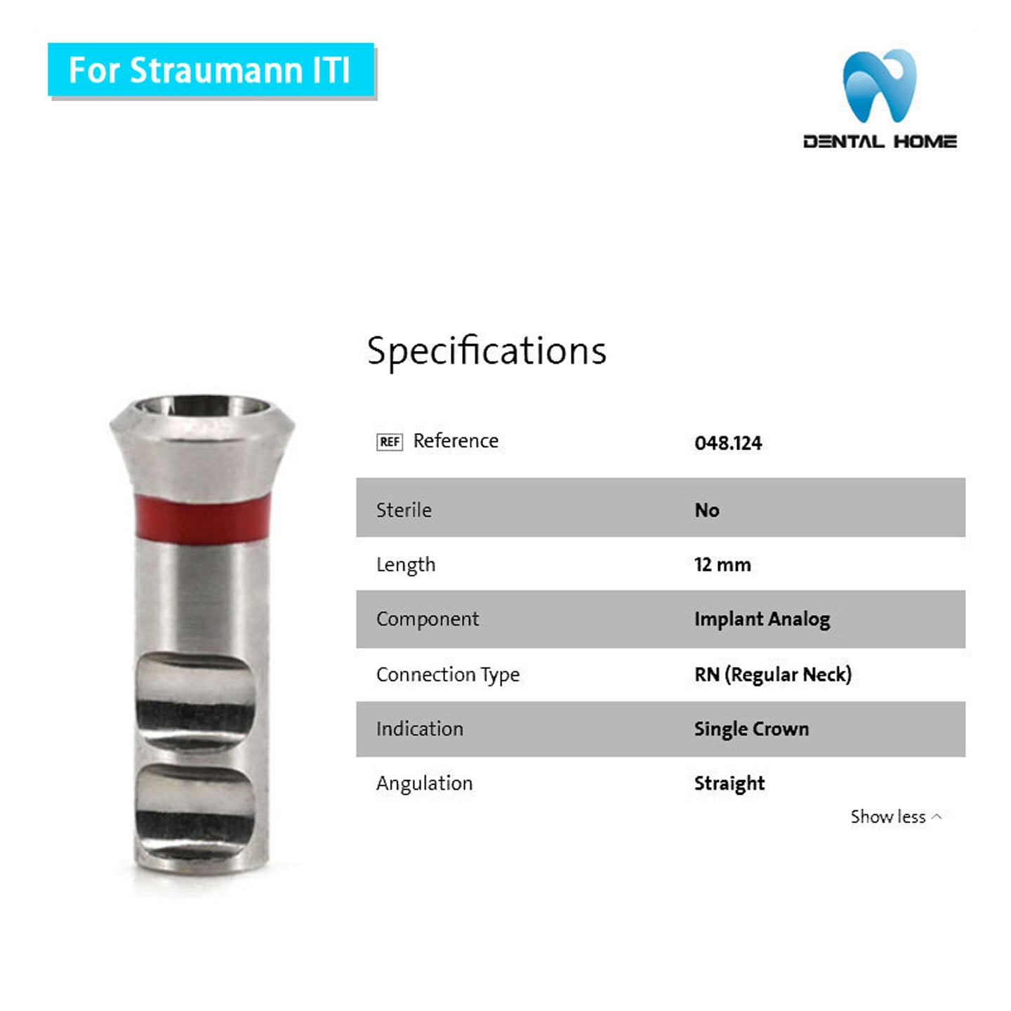 For Straumann ITl Fixture Lab Analog RN