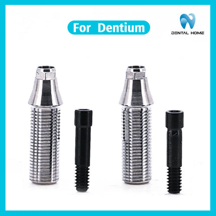 Подходит для реставрации зубов. Временный абатмент. Титановое основание. Штифт для переноса дентальных имплантатов.