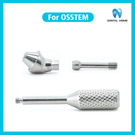 Подходит для немедленного ремонта угловых имплантатов с использованием композитного углового абатмента OSSTEM