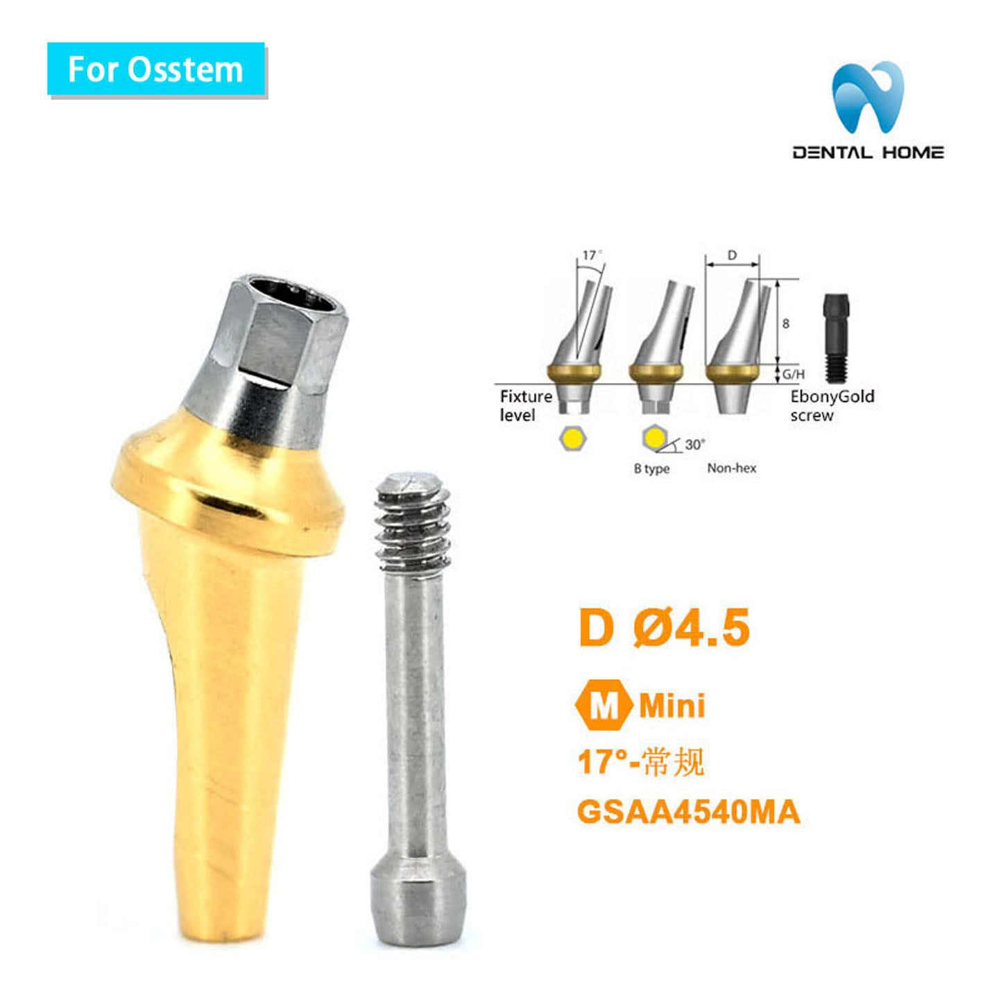 For Osstem Angled abutment