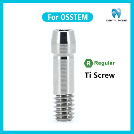 Подходит для готового реставрационного продукта OSSTEM Временный абатмент Субстрат из титанового сплава Защитный колпачок для замены имплантата